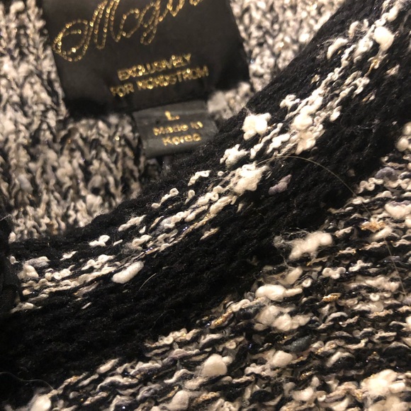 Nordstrom Exclusive Boucle Tweed Cardigan Sz. L - Picture 2 of 6